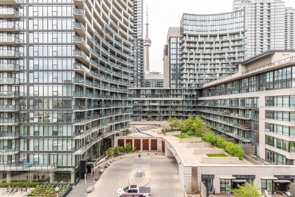 Luxury Suite Downtown Toronto Near Cn Tower Exterior foto